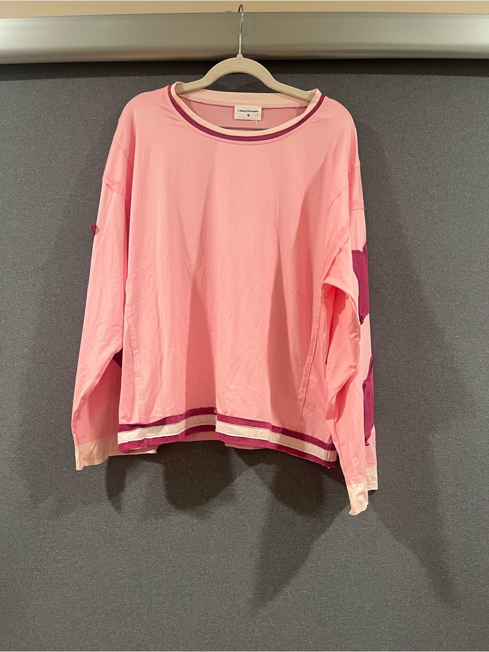Pink Longsleeve Pullover